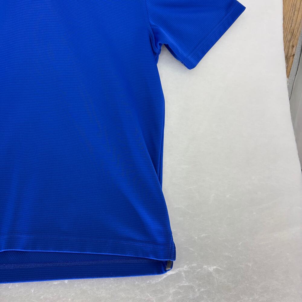 Under Armour HeatGear Mens Golf Polo Shirt Royal Blue Large - Picture 9 of 14